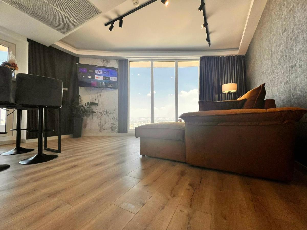 Alfred Sky Smart Apartment 29Th Spa Included Szkopje Kültér fotó