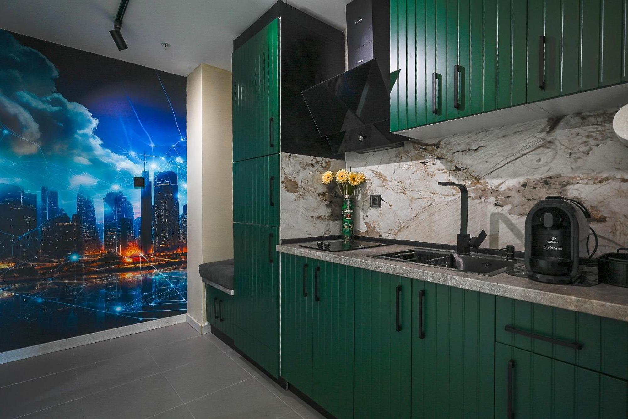 Alfred Sky Smart Apartment 29Th Spa Included Szkopje Kültér fotó